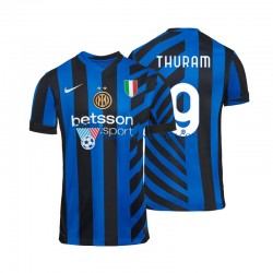 Inter Mediolan Marcus Thuram 9 Koszulka Męska Domowy 2024-2025 Krótkie Rękawy