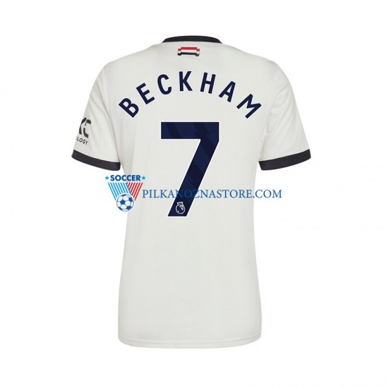 Manchester United Beckham 7 Koszulka Męska Trzeci 2024-2025 Krótkie Rękawy
