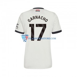 Manchester United GARNACHO 17 Koszulka Męska Trzeci 2024-2025 Krótkie Rękawy