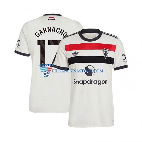 Manchester United GARNACHO 17 Koszulka Męska Trzeci 2024-2025 Krótkie Rękawy