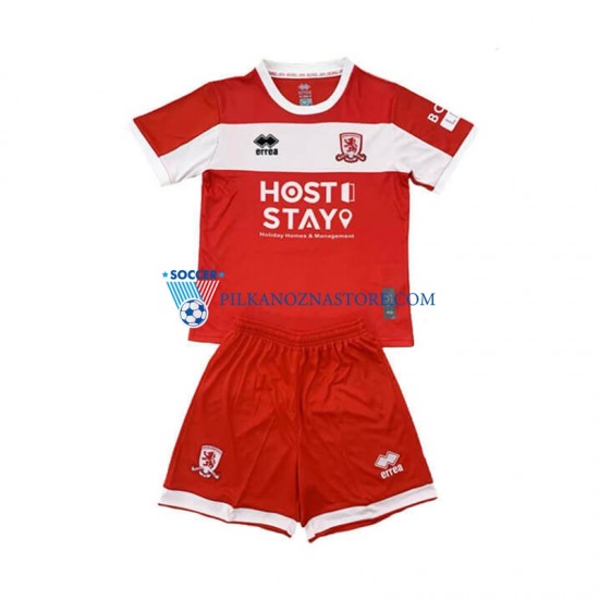 Middlesbrough dla Dzieci Koszulka Domowy 2024-2025 Krótkie Rękawy