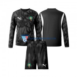 Strój Bramkarski Maroko dla Dzieci Koszulka Trzeci 2024 Długie Rękawy