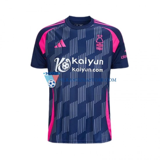Nottingham Forest Koszulka Męska Wyjazdowy 2024-2025 Krótkie Rękawy
