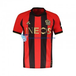 OGC Nice Koszulka Męska Domowy 2024-2025 Krótkie Rękawy