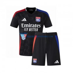Olympique Lyon dla Dzieci Koszulka Wyjazdowy 2024-2025 Krótkie Rękawy
