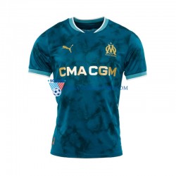 Olympique Marsylia Koszulka Męska Wyjazdowy 2024-2025 Krótkie Rękawy