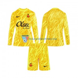 Strój Bramkarski dla Dzieci RCD Mallorca Koszulka Trzeci 2024-2025 Długie Rękawy