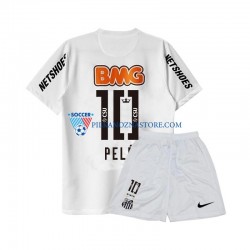 dla Dzieci Santos PELE 10 -2012 Retro Koszulka Domowy 2011 Krótkie Rękawy