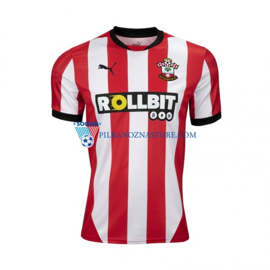 Southampton Koszulka Męska Domowy 2024-2025 Krótkie Rękawy