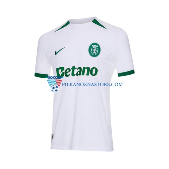 Sporting CP Koszulka Męska Wyjazdowy 2024-2025 Krótkie Rękawy