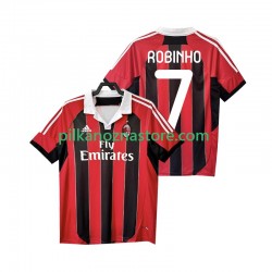 AC Milan ROBINHO 7 2012 2013 Retro Koszulka Męska Domowy Krótkie Rękawy