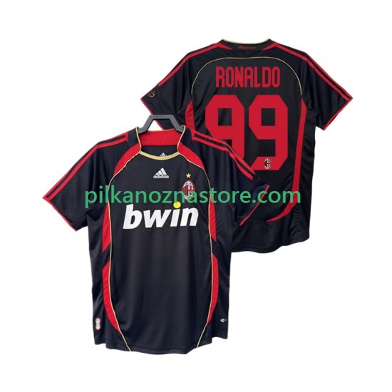 AC Milan RONALDO 99 2007 Retro Koszulka Męska Trzeci 2006 Krótkie Rękawy