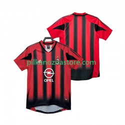 AC Milan 2005 Retro Koszulka Męska Domowy 2004 Krótkie Rękawy