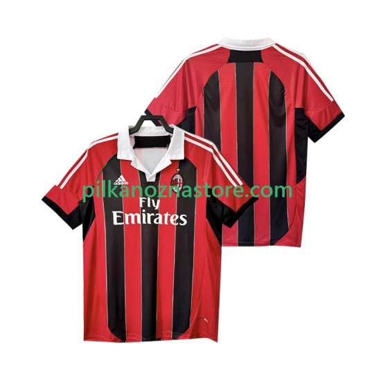 AC Milan 2012 2013 Retro Koszulka Męska Domowy Krótkie Rękawy