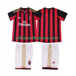 AC Milan dla Dzieci 2013 2014 Retro Koszulka Domowy Krótkie Rękawy