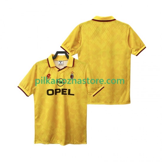 AC Milan 1995 1996 Retro Koszulka Męska Trzeci Krótkie Rękawy