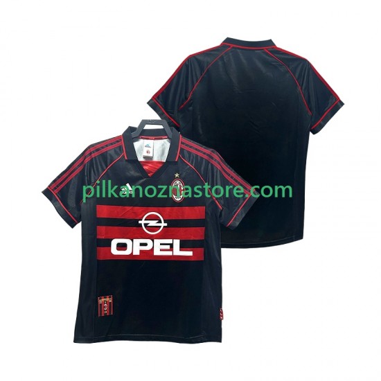 AC Milan Retro Koszulka Męska Trzeci 1998 1999 Krótkie Rękawy