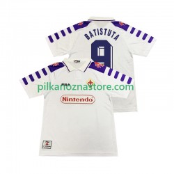 ACF Fiorentina BASTUTA 9 Retro Koszulka Męska Wyjazdowy 1998 1999 Krótkie Rękawy