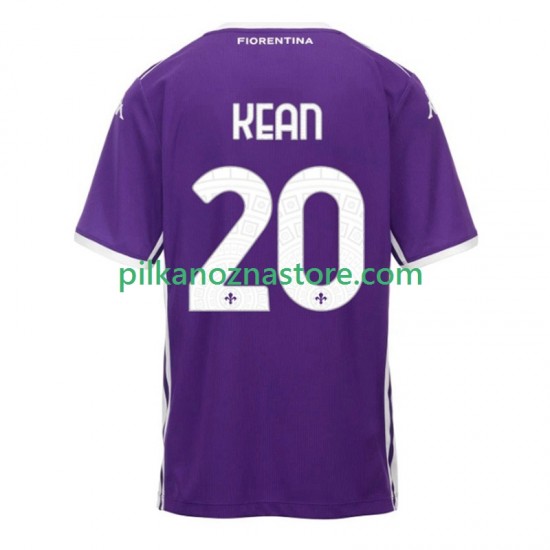 ACF Fiorentina Kean 20 Koszulka Męska Domowy 2025-2026 Krótkie Rękawy