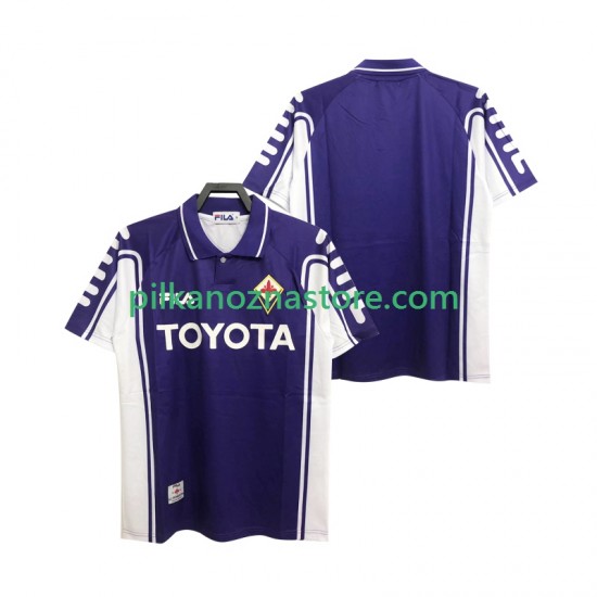 ACF Fiorentina 2000 Retro Koszulka Męska Domowy 1999 Krótkie Rękawy