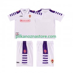 ACF Fiorentina dla Dzieci Retro Koszulka Wyjazdowy 1998 1999 Krótkie Rękawy
