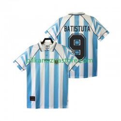 Argentyna BATISTUTA 9 1996 1997 Retro Koszulka Męska Domowy Krótkie Rękawy