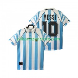 Argentyna Lionel Messi 10 1996 1997 Retro Koszulka Męska Domowy Krótkie Rękawy