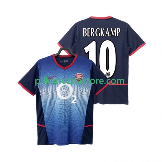 Arsenal BERGKAMP 10 Retro Koszulka Męska Wyjazdowy 2004 2002 Krótkie Rękawy