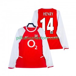 Arsenal Henry 14 2003 Retro Koszulka Męska Domowy 2002 Długie Rękawy
