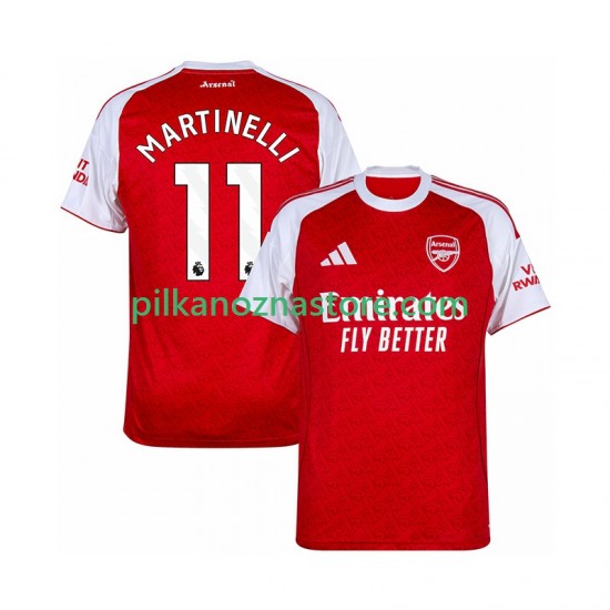 Arsenal Martin Zubimendi 11 Koszulka Męska Domowy 2025-2026 Krótkie Rękawy
