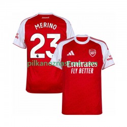 Arsenal Merino 23 Koszulka Męska Domowy 2025-2026 Krótkie Rękawy
