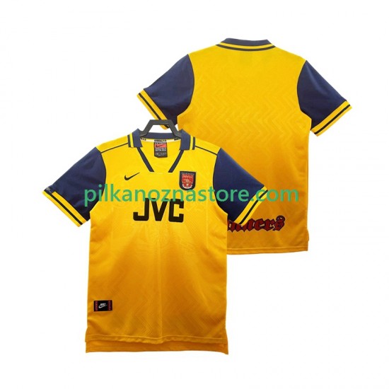 Arsenal 1996 1997 Retro Koszulka Męska Wyjazdowy Krótkie Rękawy