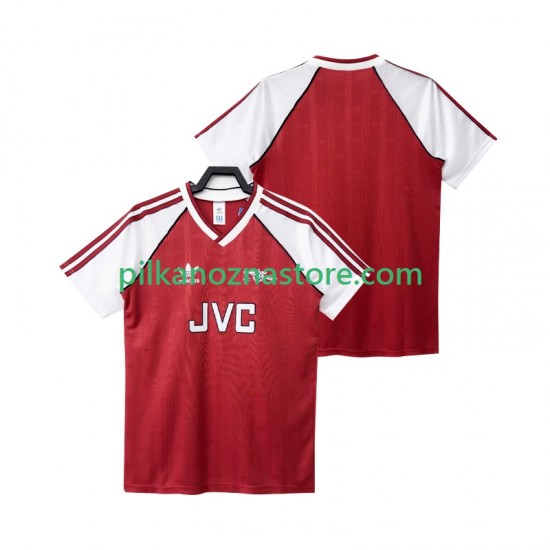 Arsenal 1988 1990 Retro Koszulka Męska Domowy Krótkie Rękawy