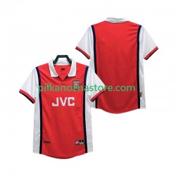 Arsenal Retro Koszulka Męska Domowy 1998 1999 Krótkie Rękawy