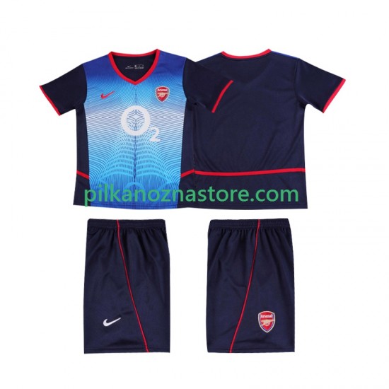 Arsenal dla Dzieci Retro Koszulka Wyjazdowy 2004 2002 Krótkie Rękawy