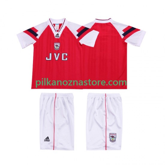 Arsenal dla Dzieci 1992 Retro Koszulka Domowy 1994 Krótkie Rękawy