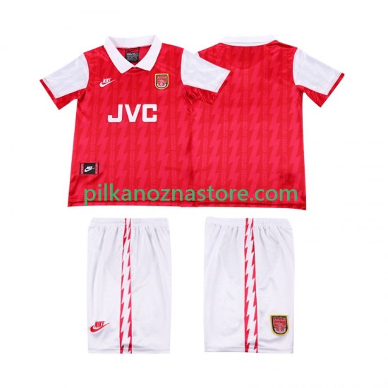 Arsenal dla Dzieci 1996 Retro Koszulka Domowy 1994 Krótkie Rękawy