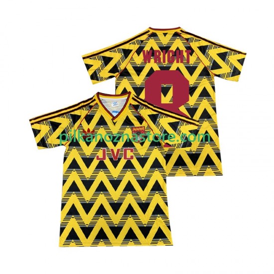 Arsenal WRIGHT 8 199 1993 Retro Koszulka Męska Wyjazdowy Krótkie Rękawy