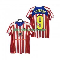 Atlético Madryt F TORRES 9 2005 Retro Koszulka Męska Domowy 2004 Krótkie Rękawy
