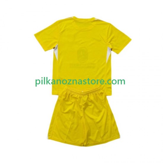 Strój Bramkarski Atlético Madryt dla Dzieci Koszulka Domowy 2025-2026 Krótkie Rękawy