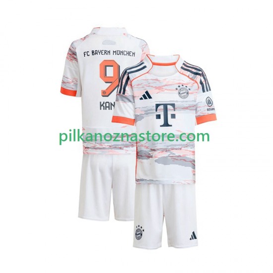 Bayern Monachium dla Dzieci Harry Kane 9 Koszulka Wyjazdowy 2025-2026 Krótkie Rękawy