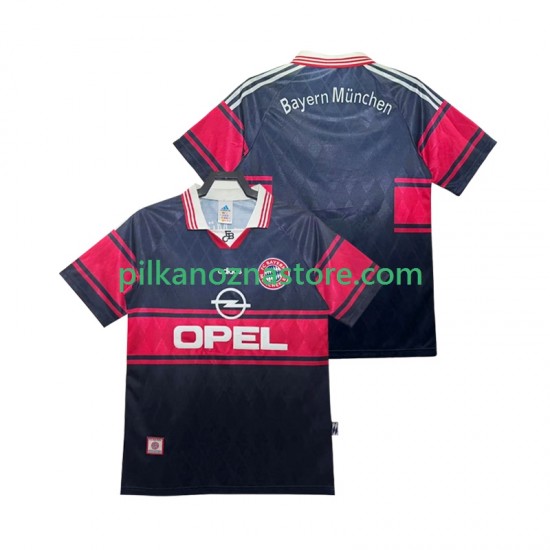 Bayern Monachium 1997 Retro Koszulka Męska Domowy 1999 Krótkie Rękawy
