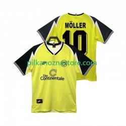 Borussia Dortmund Moller 10 1995 1996 Retro Koszulka Męska Domowy Krótkie Rękawy