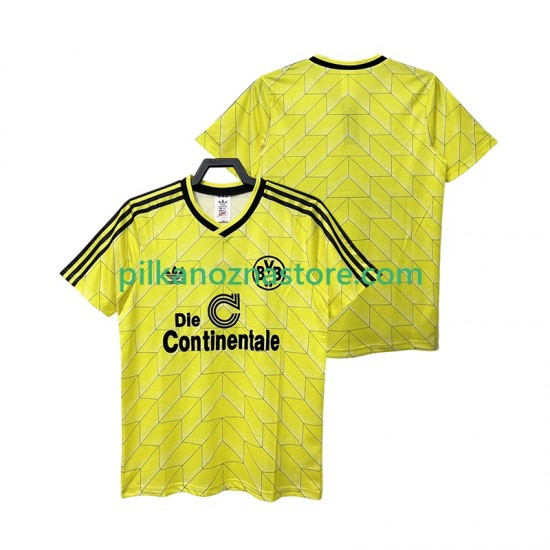 Borussia Dortmund 1988 1989 Retro Koszulka Męska Domowy Krótkie Rękawy