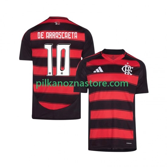 CR Flamengo Giorgian de Arrascaeta 10 Koszulka Męska Domowy 2025-2026 Krótkie Rękawy