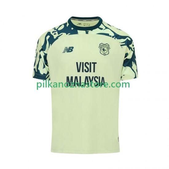 Cardiff City Koszulka Męska Wyjazdowy 2025-2026 Krótkie Rękawy