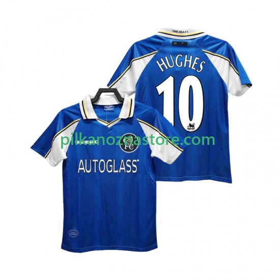 Chelsea HUGHES 10 1997 Retro Koszulka Męska Domowy 1999 Krótkie Rękawy
