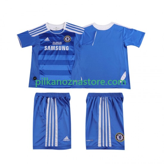 Chelsea dla Dzieci 2012 Retro Koszulka Domowy 2011 Krótkie Rękawy
