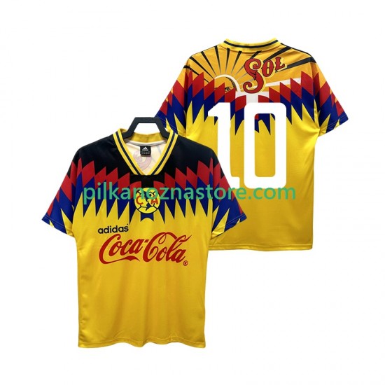 Club América 10 1995 Retro Koszulka Męska Domowy Krótkie Rękawy
