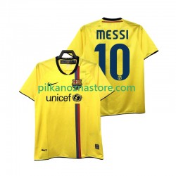 FC Barcelona Lionel Messi 10 2009 Retro Koszulka Męska Wyjazdowy 2008 Krótkie Rękawy